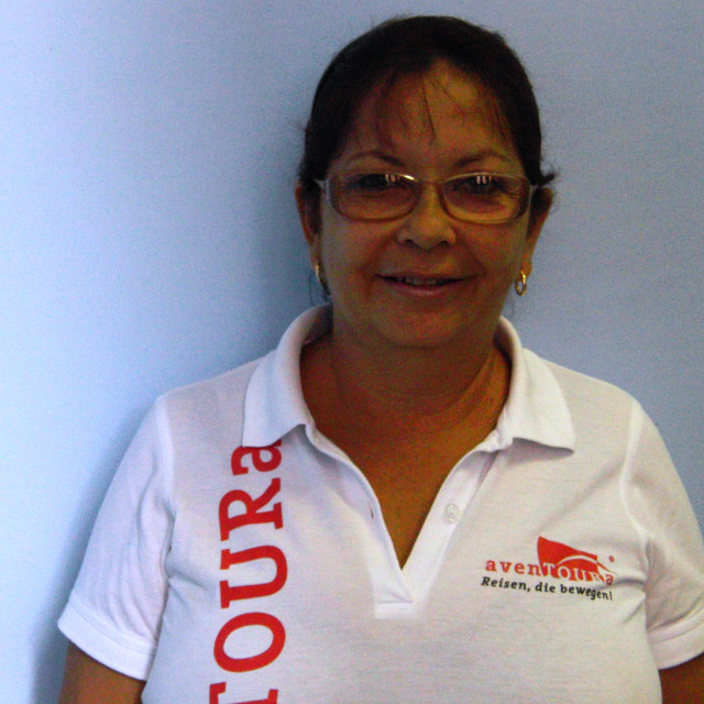 Reiseleiterin Esperanza Nu�ez 