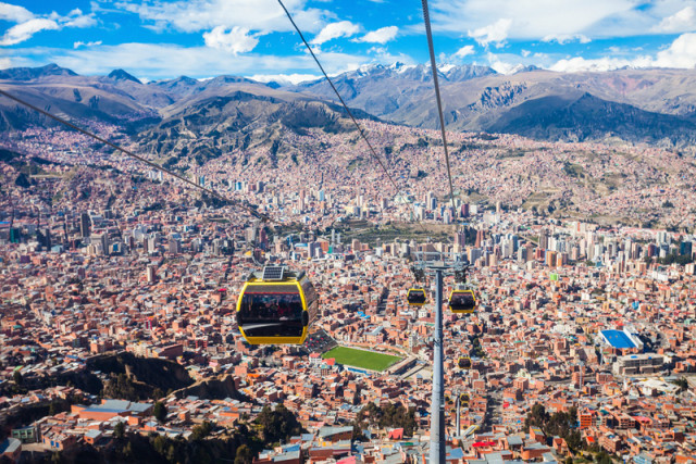Seilbahn �ber La Paz